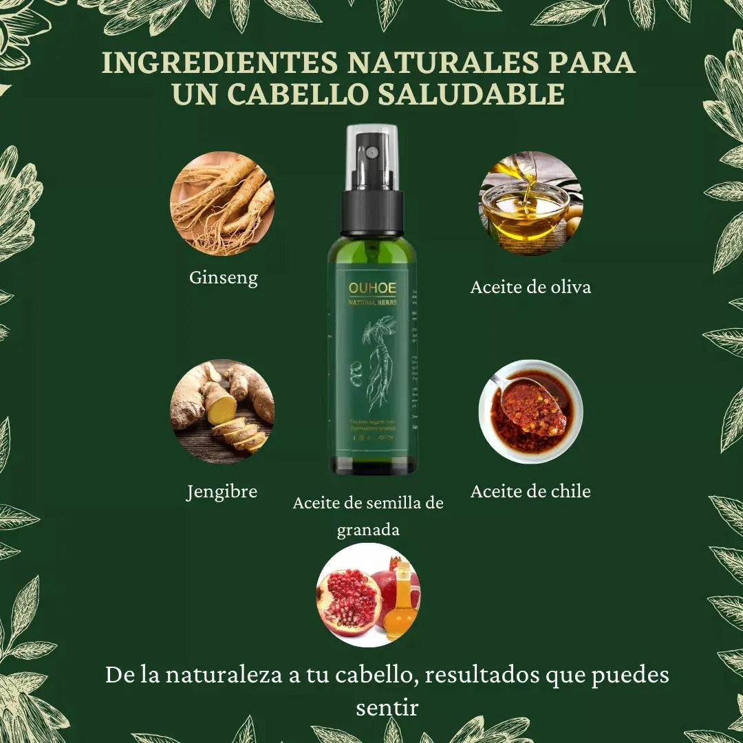 OUHOE Spray para el Crecimiento del Cabello – 30 ml ✨